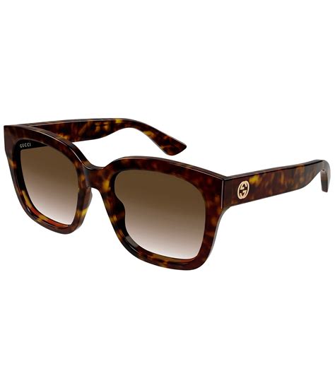 gucci cat eye sunglasses havana|55mm cat eye sunglasses Gucci.